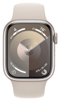 Смарт годинник Apple Watch S9 41mm Starlight Alum Case with Starlight Sp/b - S/M