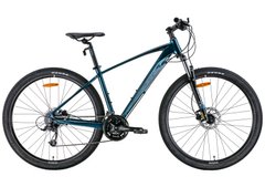 Велосипед 29" Leon TN-80 AM Hydraulic lock out HDD 2022 (синій з чорним)
