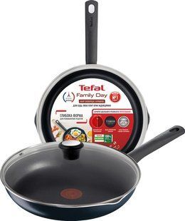 Сковорода з кришкою Tefal Family Day 28 см (B5660653UA)