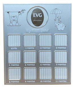Фоторамка EVG ONIX J7-2 Baby Silver