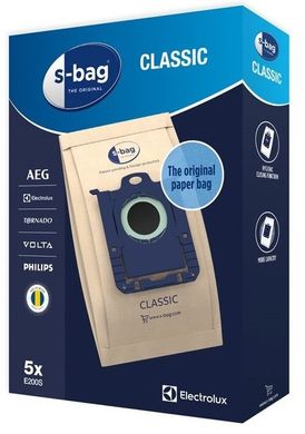 Мешки для пылесоса Electrolux E 200SM S-bag 15 штх3 л бумаг.однор.мешок