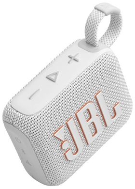 Портативная акустика JBL Go 4 White (JBLGO4WHT)