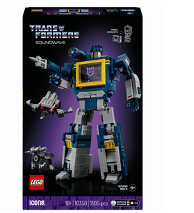Конструктор LEGO Icons Transformers: Саундвейв