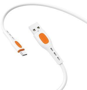 Кабель XO NB280 Jian Yan Series USB-A to Type-C - 1m White