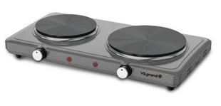 Электроплита ViLgrand VHP182F GRAY