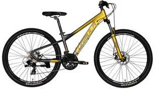Велосипед 26" Formula F-1 DD рама-13" золотисто-чорний (м) 2024 shimano