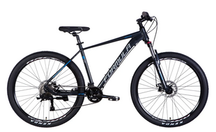 Велосипед AL 27,5" Formula ZEPHYR 3.0 DD CS рама-19" темно-сiрий 2025