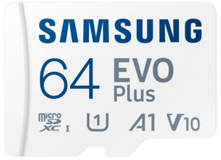 Картка пам'ятi SAMSUNG microSDXC 64GB EVO PLUS (MB-MC64KA/EU) + ad