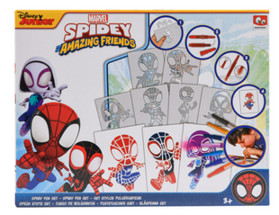 Набор Disney Spidey Спрей-ручки с трафаретами