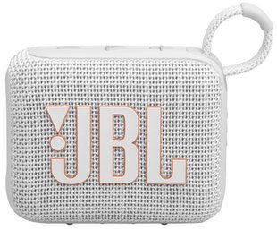 Портативная акустика JBL Go 4 White (JBLGO4WHT)