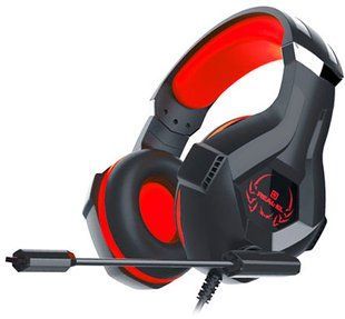 Гарнитура Real-El GDX-7575 Black-red