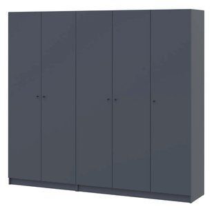 Шафа для одягу Doros Промо Антрацит 2+3 (DRS-012162)