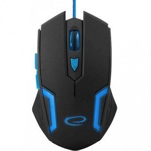 Комп'ютена миша Esperanza EGM205B Fighter Black/Blue USB (EGM205B)