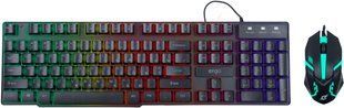 IT/наб Ergo MK-510 Клавіатура + Миша ENG/RUS/UKR Чорний