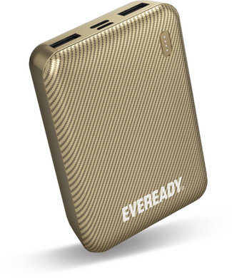 Портативное зарядное устройство Eveready PX10M - 10000 mAh Mini (Gold)