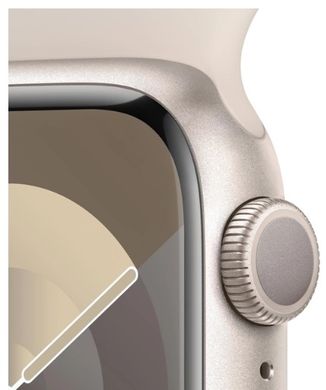 Смарт годинник Apple Watch S9 41mm Starlight Alum Case with Starlight Sp/b - S/M