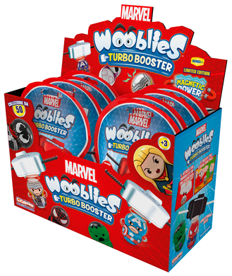 Игровой набор Marvel Wooblies Магнитная фигурка с пусковым устройством в пакете