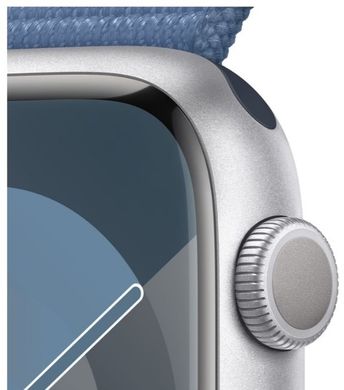 Смарт годинник Apple Watch S9 41mm Silver Alum Case with Winter Blue Sp/Loop