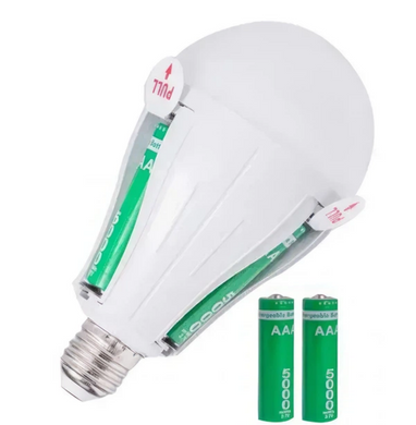 Лампочка LED FAE-3920 с 2 аккумуляторами 18650 и крючком
