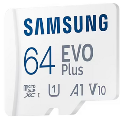 Картка памяти SAMSUNG microSDXC 64GB EVO PLUS (MB-MC64KA/EU) + ad