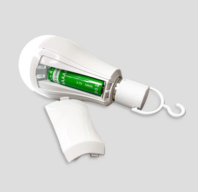 Лампочка LED FAE-3920 с 2 аккумуляторами 18650 и крючком
