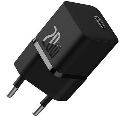 Зарядний пристрій Baseus GaN5 FC mini 1C 20W(CCGN050101)чорний