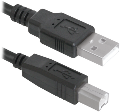 Кабель Defender (83763)USB04-06 USB2.0 AM-BM, 1.8м, пакет