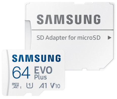 Картка пам'ятi SAMSUNG microSDXC 64GB EVO PLUS (MB-MC64KA/EU) + ad