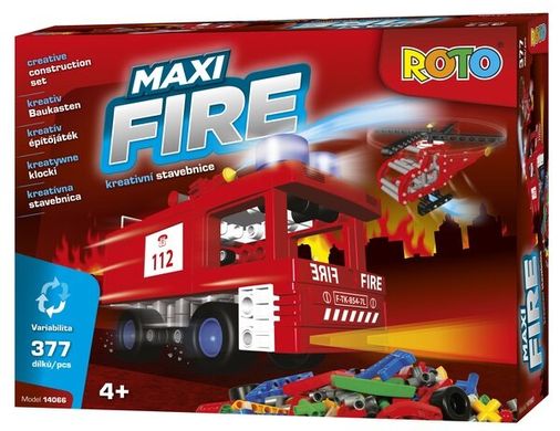 Іграшка Roto Maxi FIRE - 377 pcs супер пожежний