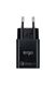 Мережева зарядка Ergo EWC-130QC 1xUSB Wall Charger QC3.0 18W (Чорний) фото 3