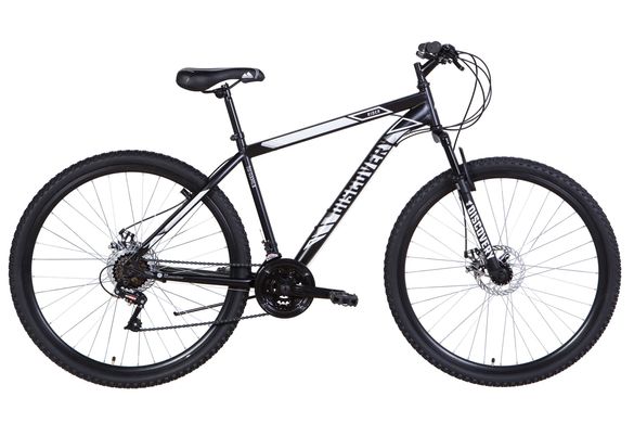 Велосипед 29" Discovery RIDER DD 2021 (чорно-білий (м))