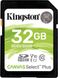 Картка пам'ятi Kingston 32GB SDHC Canvas Select Plus 100R (SDS2/32GB) фото 1