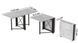 Стіл-книга трансформер Оріон 2 Ferrum-decor Чорний (FRD-104589) фото 2