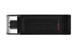 Флэш-память Kingston DT70/256GB 256ГБ/USB Type-C Черный фото 1