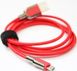 Кабель USB WUW X54 microUSB 1m 2A (WUW-X54) Red фото 1