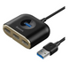 Хаб-адаптер Baseus 4in1 USB3.0/USB*1+USB*3 1m (CAHUB-AY01) черный фото 2