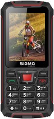 Мобільний телефон Sigma mobile X-Treme PR68 Black-Red
