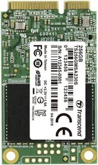SSD внутрішні Transcend MSA230S 256 Gb mSATA 3D TLC (TS256GMSA230S) комп'ютерний запам'ятовувальний пристрій