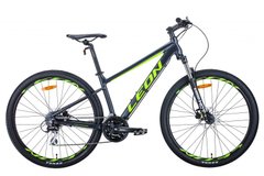 Велосипед 27.5" Leon XC-80 2021 (антрацитово-желтый с черным (м))
