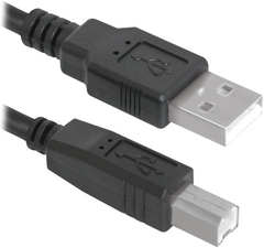Кабель Defender USB04-17 USB2.0 AM-BM, 5м, пакет