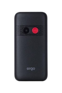 Мобільний телефон Ergo F186 Solace Dual Sim (чорний)