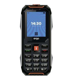 Мобильный телефон ERGO E182 Dual Sim (black orange)
