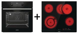Електрична духова шафа Gorenje JUMP SET Black (BO737E114XG + ECS643BSC)