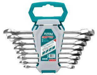 Набір храпових гайкових ключів Total THT102RK086 8 шт
