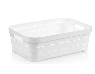 Корзина IDEA HOME 00610 Pyramid White 2.8л