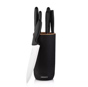 Набор ножей с блоком Ardesto Gemini AR2107BL, 7 предметов