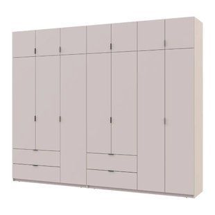 Шафа для одягу Doros Лукас Кашемір 3+4 ДСП 295х50х240 DRS-011717 (42005124)
