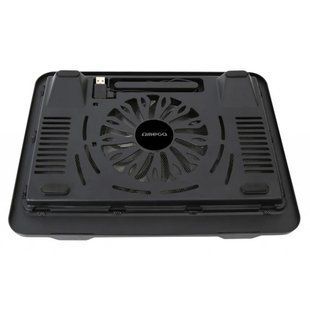 ПОДСТАВКА ДЛЯ НОУТБУКА Omega LAPTOP COOLER PAD "WIND" 14CM FAN BLACK (OMNCPWB)