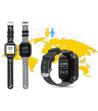 Смарт-часы для детей Garmix PointPRO-200 4G/GPS/WIFI/VIDEO CALL BLACK