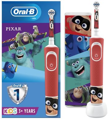 Зубная электрощетка Braun ORAL-B щетка 3+ D100.413.2KX Pixar 3710